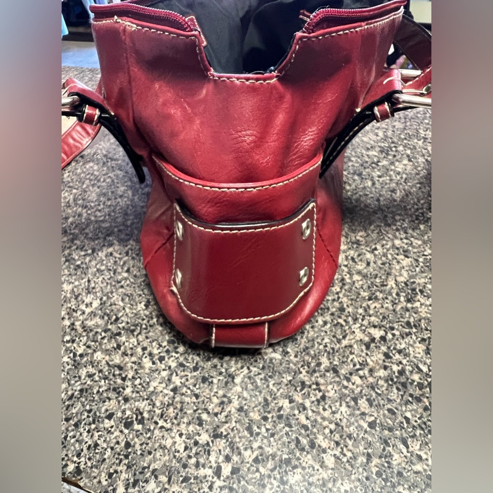 Worthington Purse, red, like new
